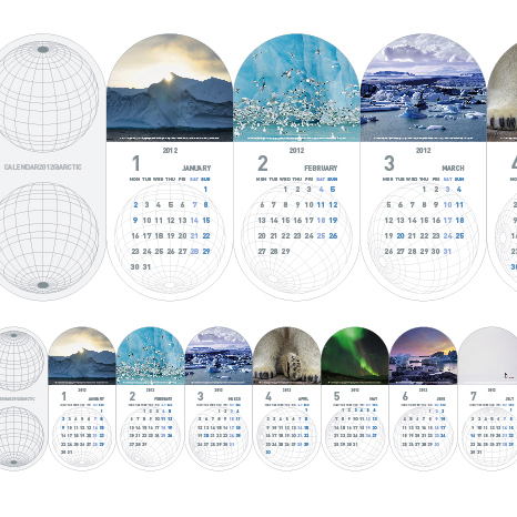 環境保護団体カレンダーノベルティ